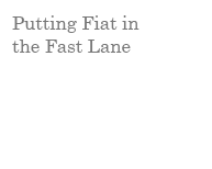 This presentation for Fiat placed our client in the fast lane